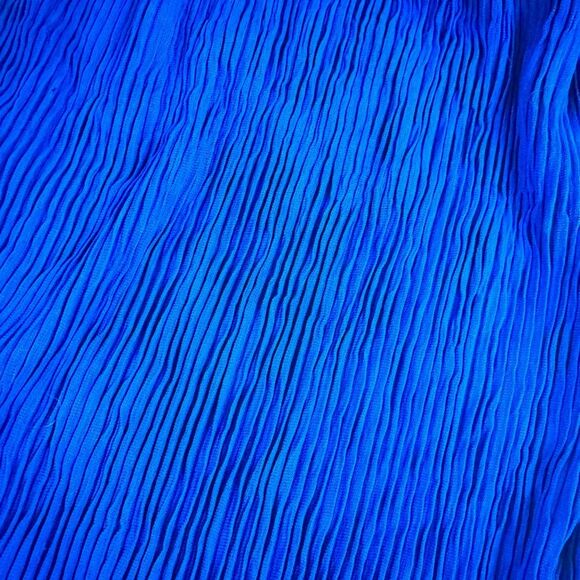 Beautiful blue studded dress -12 - Picture 4 of 7